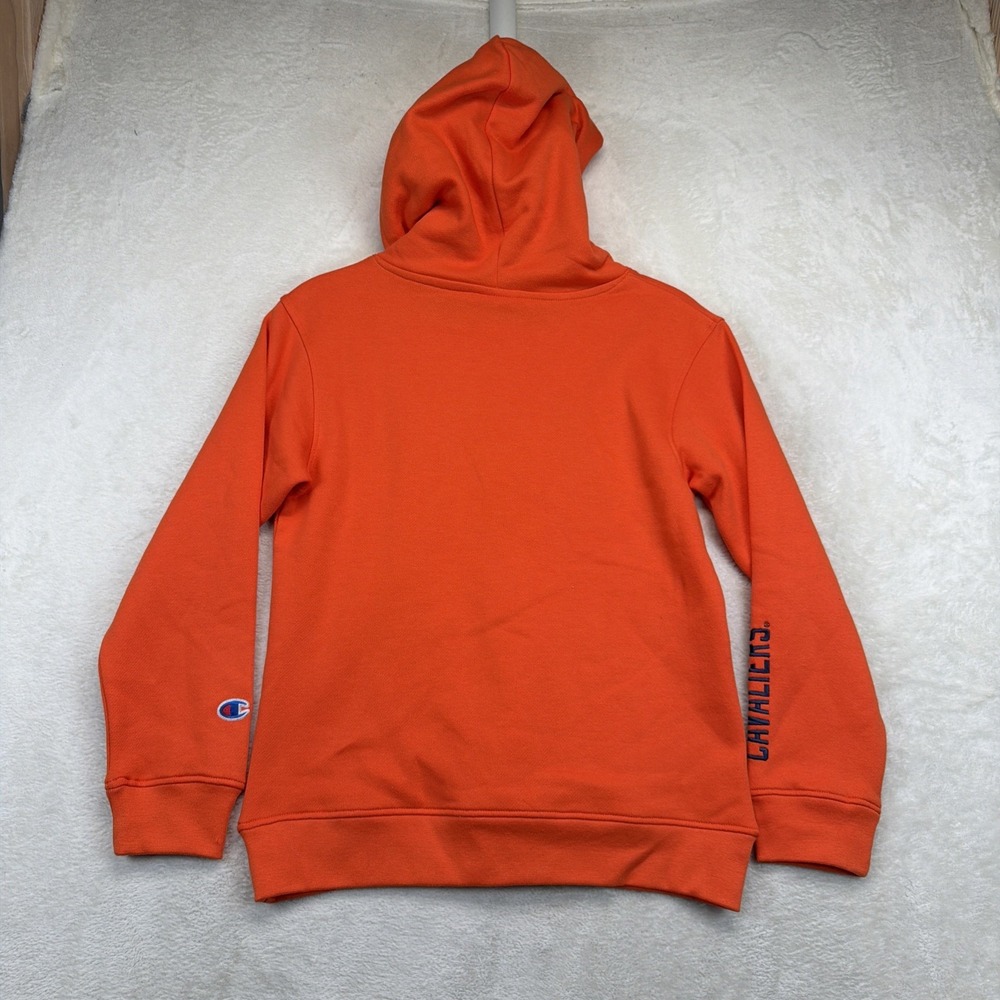 Virginia Cavaliers Hoodie Youth M 7-8 Champion Orange UVA Pullover NWT - Picture 9 of 11